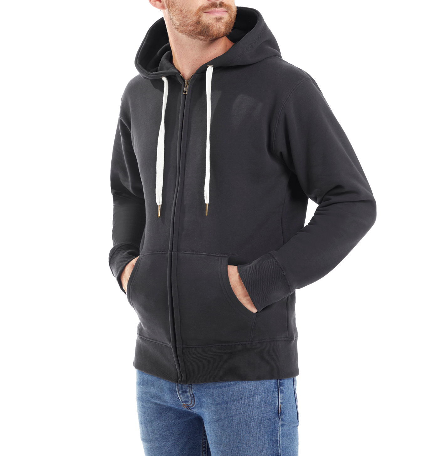 Men's Superstar Zip Through Hoodie
