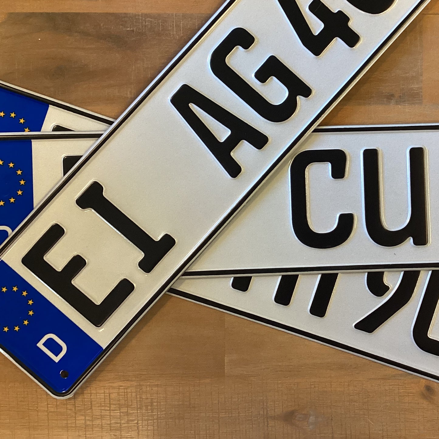 > Ein Paar - Autokennzeichen, Standard 520mm x 110mm - VORBESTELLEN!