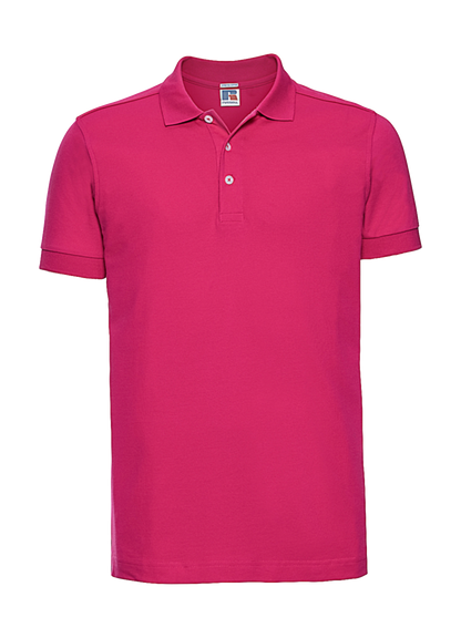 Men's Fitted Stretch Polo