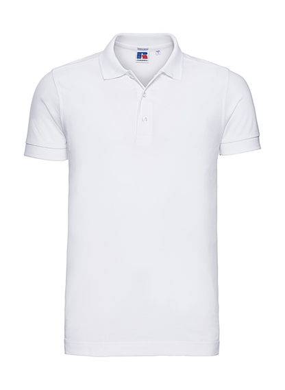 Men's Fitted Stretch Polo
