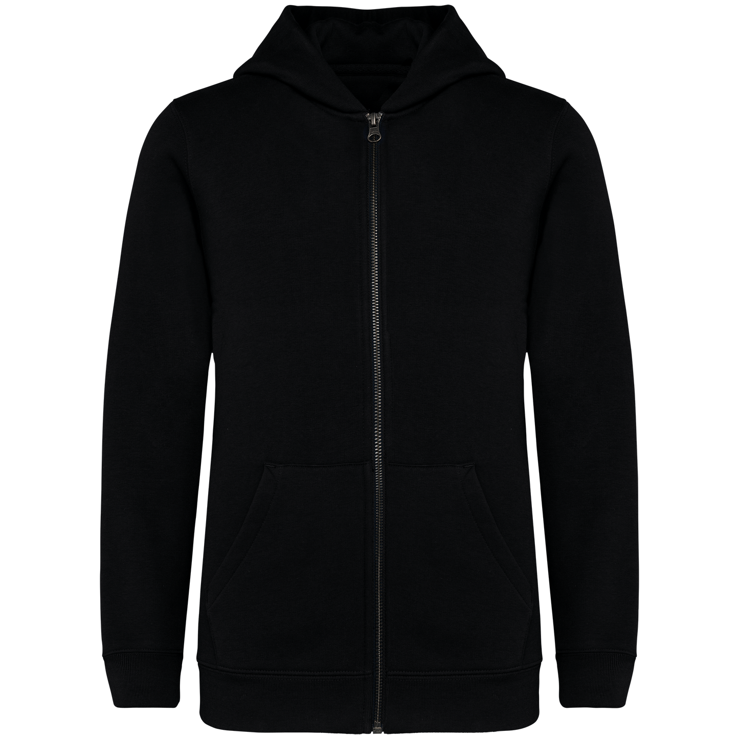 Umweltfreundliches Kinder Kapuzensweatshirt mit Reißverschluss