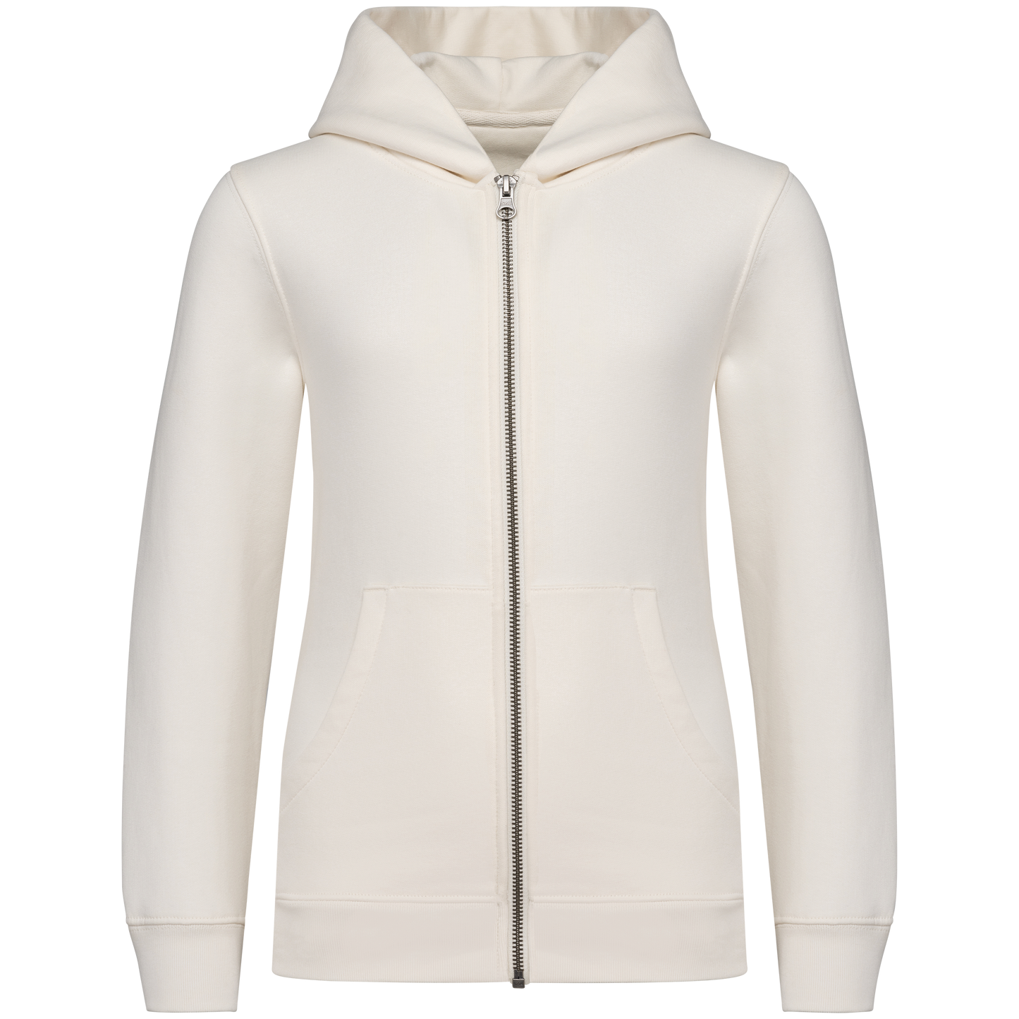 Umweltfreundliches Kinder Kapuzensweatshirt mit Reißverschluss