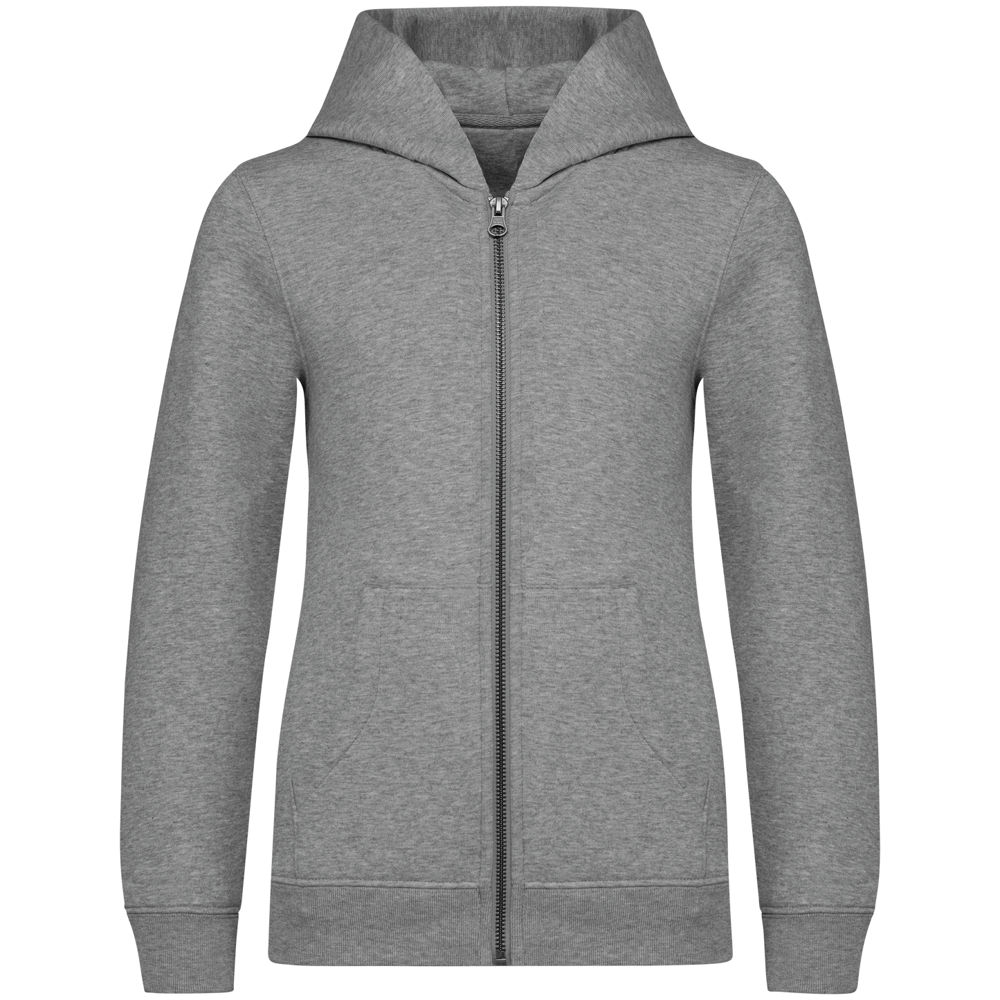 Umweltfreundliches Kinder Kapuzensweatshirt mit Reißverschluss