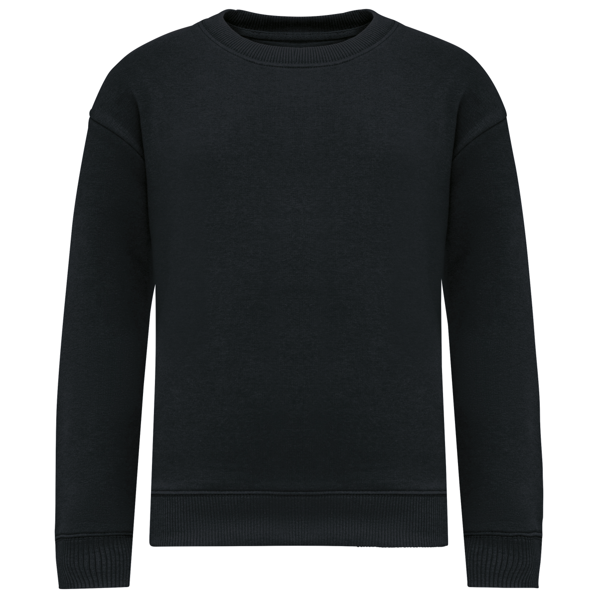 Umweltfreundliches Oversize Sweatshirt mit Rundhalsausschnitt für Kinder