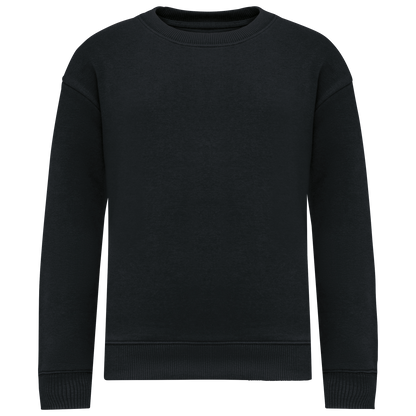 Umweltfreundliches Oversize Sweatshirt mit Rundhalsausschnitt für Kinder