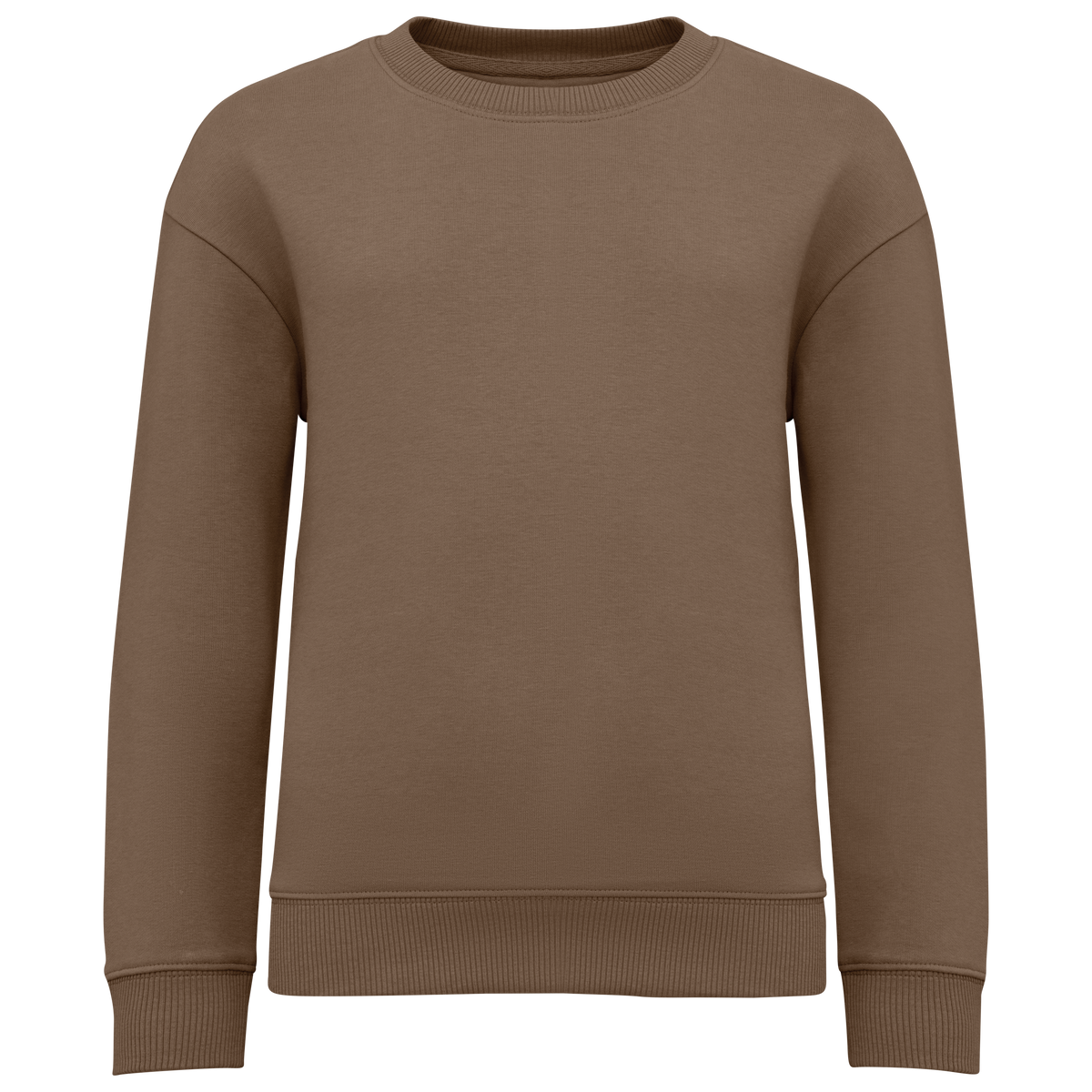 Umweltfreundliches Oversize Sweatshirt mit Rundhalsausschnitt für Kinder