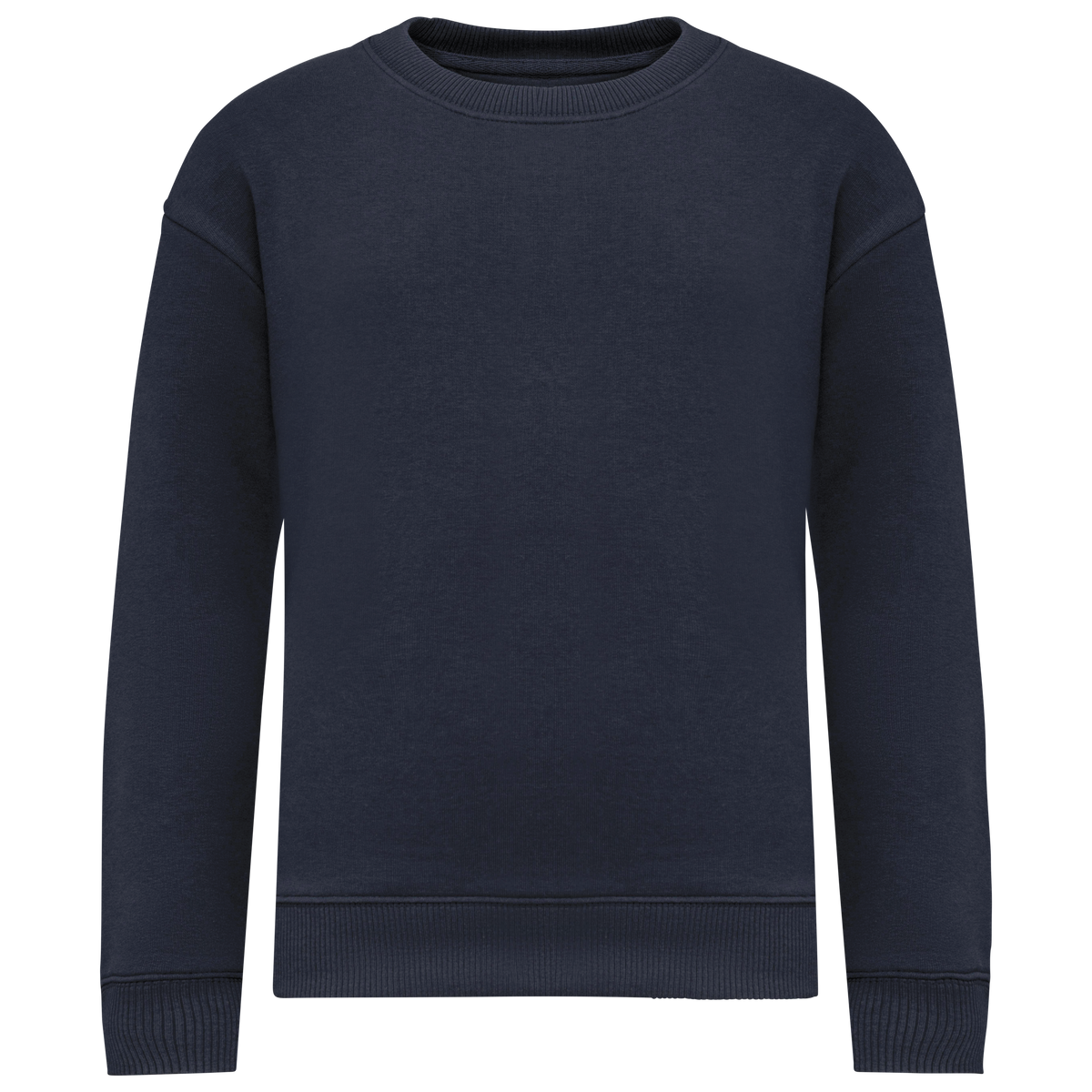 Umweltfreundliches Oversize Sweatshirt mit Rundhalsausschnitt für Kinder